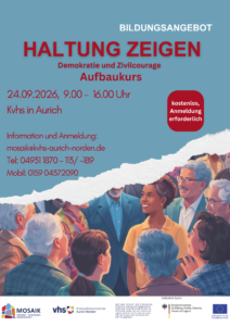 Sich souverän und mutig gegen populistische Anfeindungen und Stammtischparolen zu verteidigen - die theoretischen Grundlagen aus dem Starter-Kurs werden hier vertieft.Das Argumentieren wird geübt und gefestigt, zudem wird der Einsatz der Körpersprache trainiert.